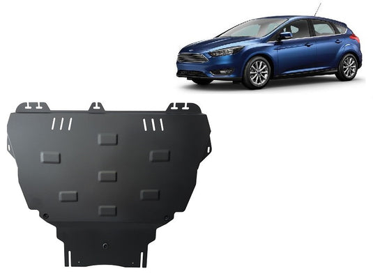 Engine - metallic shield Ford Focus 3 (2mm)
