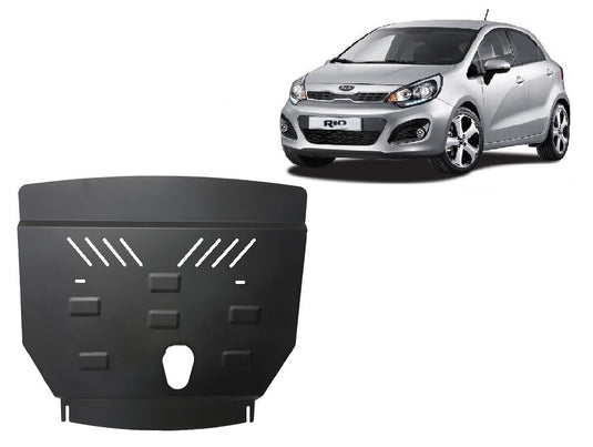 Engine - metallic shield Kia Rio 3 (2mm)