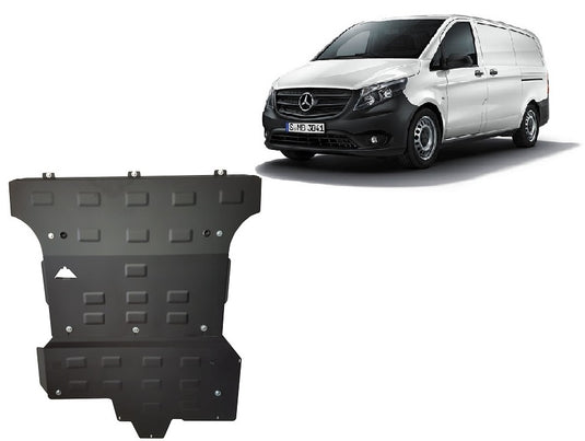Engine - metallic shield Mercedes Viano W447 - 2.2D 4x4 (2.5mm)