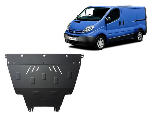Engine - metallic shield Nissan Primastar (2mm)