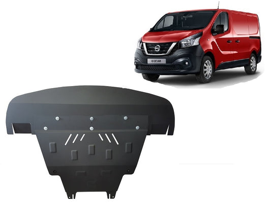 Engine - metallic shield Nissan NV300 (2mm)