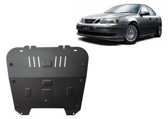 Engine - metallic shield Saab 9-3 (2mm)