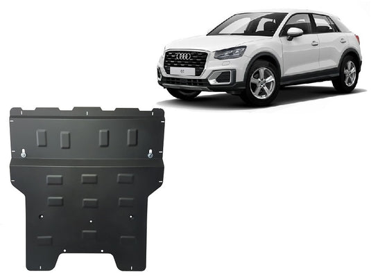 Engine - metallic shield Audi Q2 (2mm)