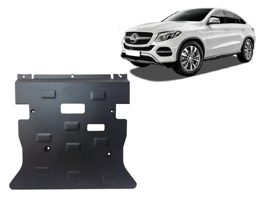 Engine - metallic shield GLE Coupe C292 (2.5mm)