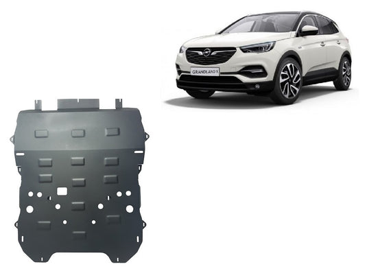 Engine - metallic shield Opel Grandland X (2mm)