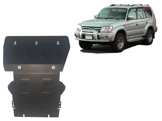Moteur - bouclier métallique Toyota Land Cruiser J90 (2,5 mm)