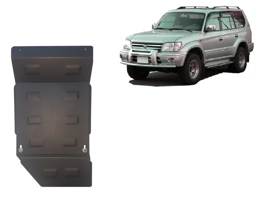 Boîte de vitesses - blindage métallique Toyota Land Cruiser J90 (2,5 mm)