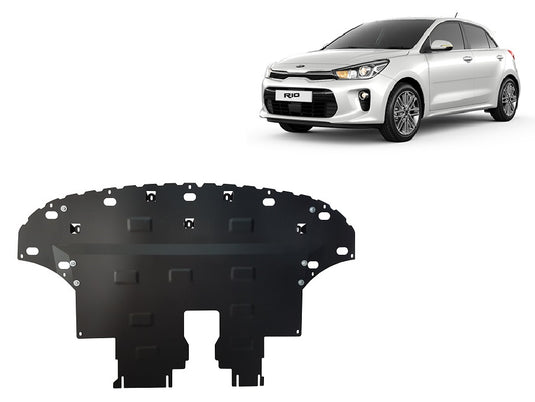 Engine - metallic shield Kia Rio 4 (2mm)