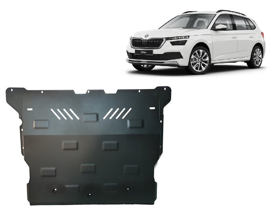 Engine - metallic shield Skoda Kamiq (2mm)