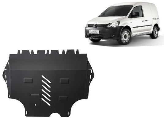 Engine - metallic shield VW Caddy - cu WEBASTO (2mm)