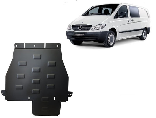 Scut cutia de viteză şi reductor Mercedes Vito W639 - 4x4 automatâ - 2003-2014 (2.5mm)