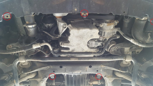 Engine - metallic shield Seat Exeo (2mm)