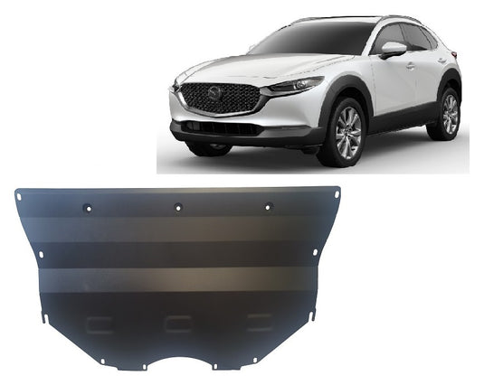 Engine - metallic shield Mazda CX-30 (2mm)