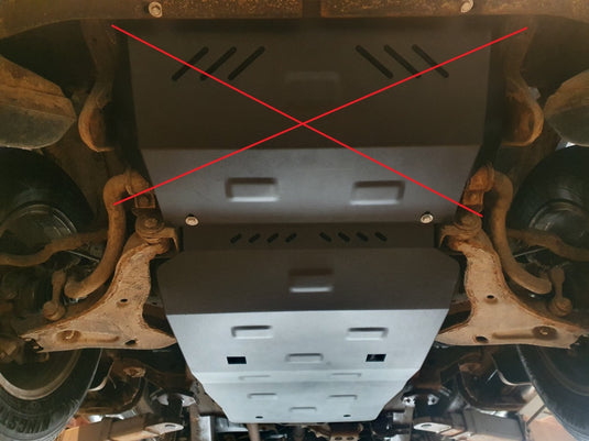 Engine - metallic shield Mitsubishi L200 (2.5mm)