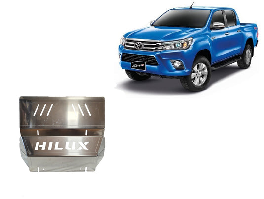 Radiateur coupe aluminium Toyota Hilux Revo (6mm)