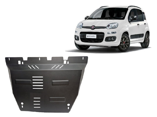 Engine - metallic shield Fiat Panda 4x4 (2mm)