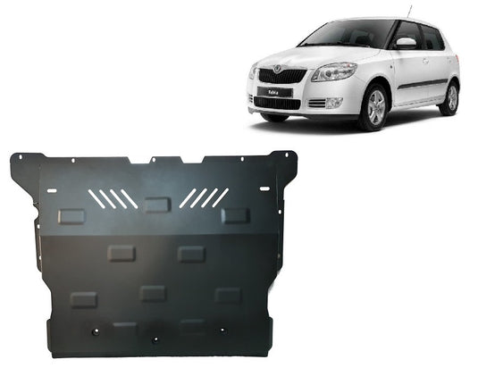 Engine - metallic shield Skoda Fabia 4 (2mm)