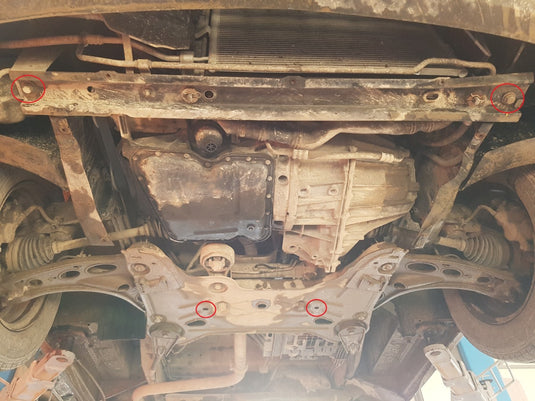 Engine - metallic shield Opel Vivaro (2011-2014) (2mm)