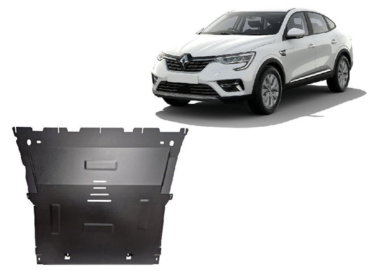 Engine - metallic shield Renault Arkana (2mm)