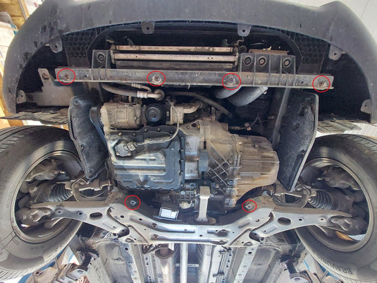 Engine - metallic shield Hyundai ix35 (2mm)