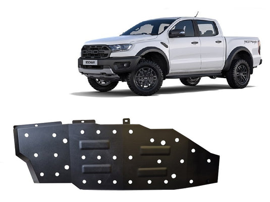 Fuel tank - metallic shield Ford Ranger Raptor (2mm)
