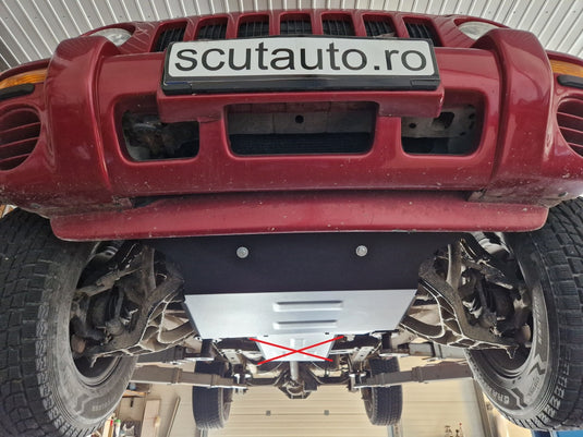 Getriebe - Metallic Shield Jeep Cherokee - KJ (2,5 mm)