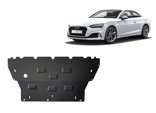 Engine - metallic shield Audi A5 (2mm)