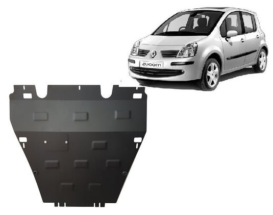 Engine - metallic shield Renault Modus (2mm)