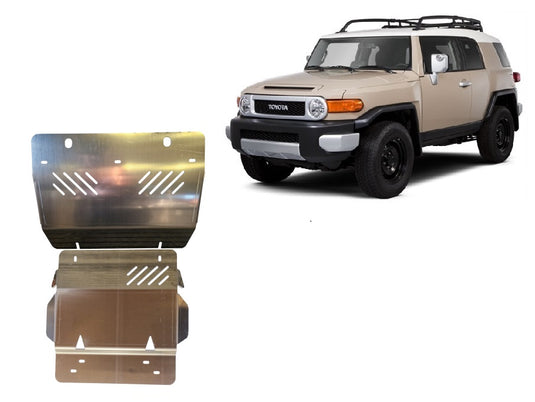 Moteur - Bouclier en aluminium Toyota Fj Cruiser (6 mm)