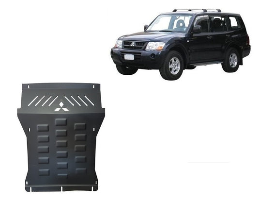 Engine - metallic shield Mitsubishi Pajero III (V60, V70) Vers. 2.0 (3mm)