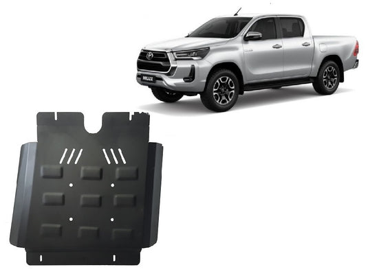 Boîte de vitesses - bouclier métallique Toyota Hilux Invincible (3 mm)