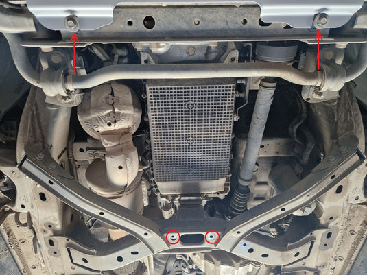 Automatic Gearbox -  metallic shield Ford Ranger (3mm)