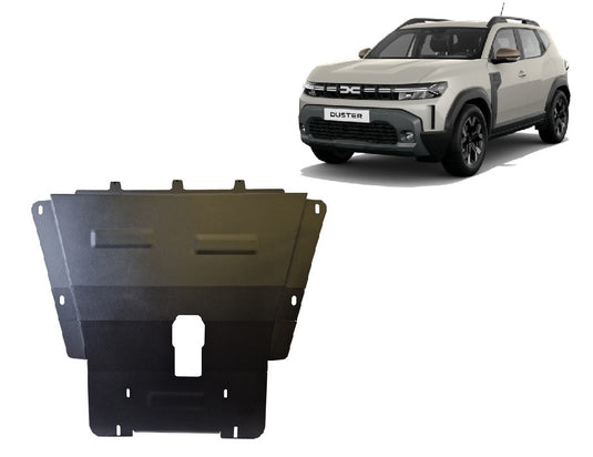 Motor - Metallic Shield Dacia Duster - 4x2 + 4x4 (2 mm)