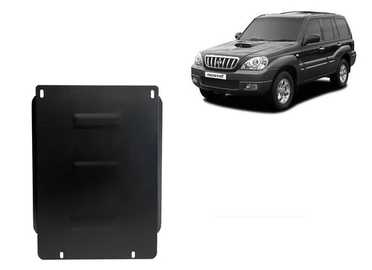 Getriebe - Metallic Shield Hyundai Terracan (2,5 mm)