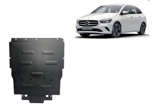 Engine - metallic shield Mercedes B-Classe (2mm)