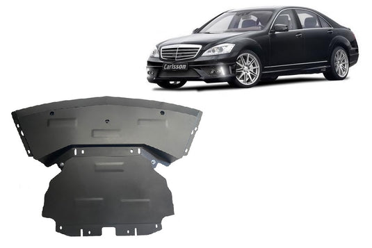 Engine - metallic shield Mercedes S-Classe W221 - 4x2 (2mm)