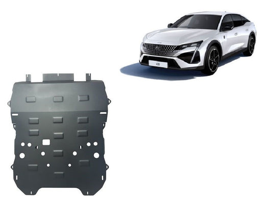 Engine - metallic shield Peugeot 408 (2mm)