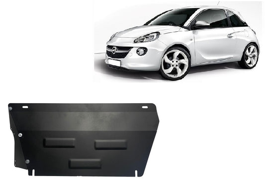 Engine - metallic shield Opel Adam (2mm)