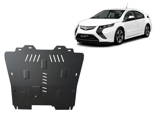 Engine - metallic shield Opel Ampera (2mm)