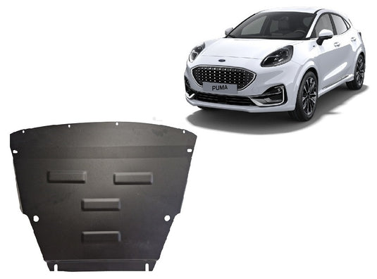 Engine - metallic shield Ford Puma (2mm)