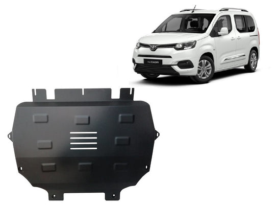 Moteur - bouclier métallique Toyota Proace City Verso (2 mm)