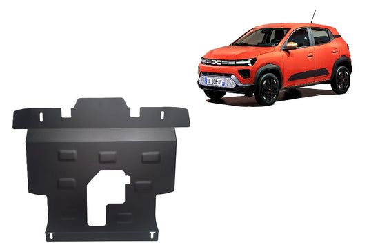 Engine - metallic shield Dacia Spring (2mm)