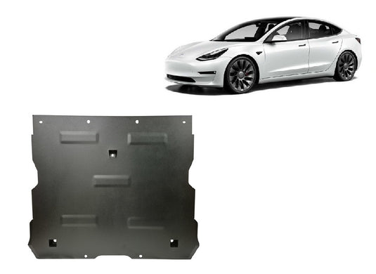 Motor - Metallic Shield Tesla Model Y AWD (2 mm)