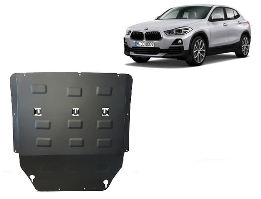 Engine - metallic shield  BMW X2 F39 (2mm)