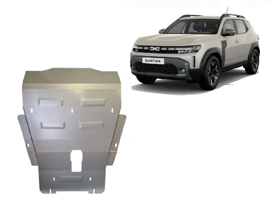 Motor - Metallic Shield Dacia Duster - 4x4 (3 mm)