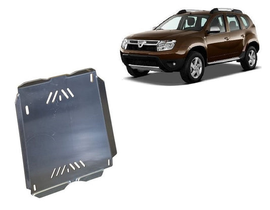 Kraftstofftank - Metallic Shield Aluminium Dacia Duster (6 mm)