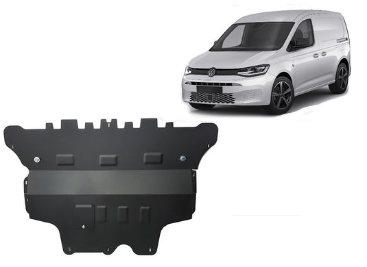 Engine - metallic shield Volkswagen Caddy - cutie de viteză automată (2mm)