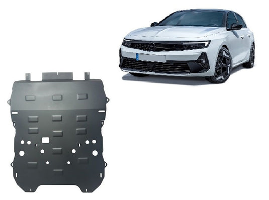 Engine - metallic shield Opel Astra L (2mm)