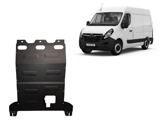 Engine - metallic shield Opel Movano (2.5mm)