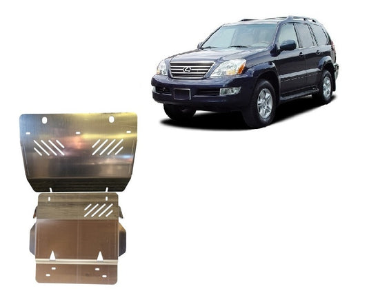Engine - Aluminium shield Lexus GX (0mm)